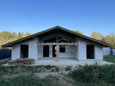 Строительство коттеджа по проекту FH-124 SiMetrica Air_3