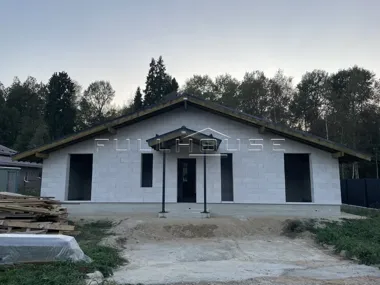 Строительство коттеджа по проекту FH-124 SiMetrica Air_4