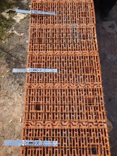 Строительство коттеджа из поризованного кирпича в Вырице_13