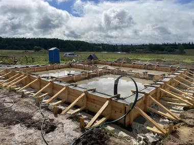 Строительство дома из газобетона по типовому проекту FH-115 Status-2_11