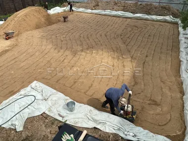 Строительство дома из газобетона по проекту FH-140SMS Simetrica Slim_13