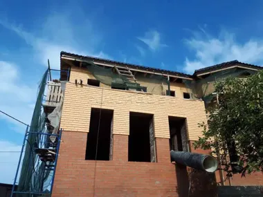 Строительство дома из полнотелого кирпича по проекту FH-377-17_11