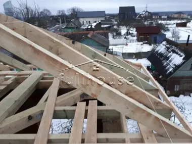 Строительство дома из полнотелого кирпича по проекту FH-377-17_26