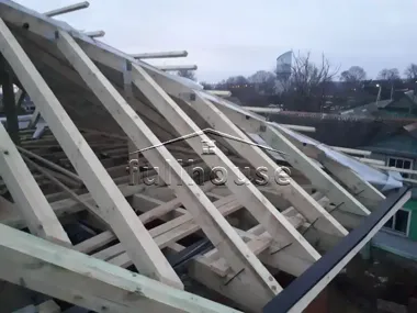 Строительство дома из полнотелого кирпича по проекту FH-377-17_21