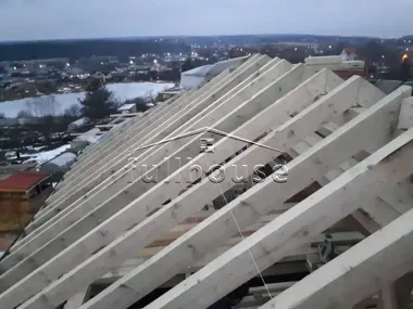 Строительство дома из полнотелого кирпича по проекту FH-377-17_22