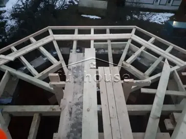 Строительство дома из полнотелого кирпича по проекту FH-377-17_27