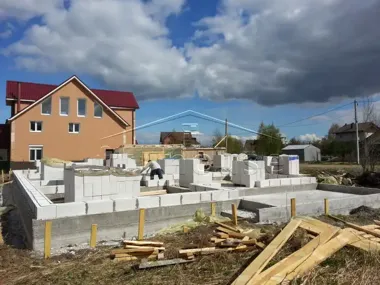 Строительство коттеджа по проекту 55-26_7