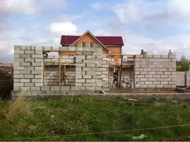 Строительство коттеджа по проекту 55-26_6