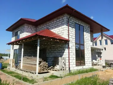 Строительство коттеджа по проекту 55-26_2