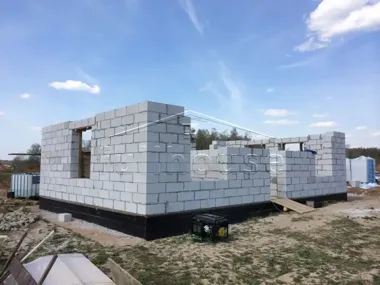 Строительство коттеджа по проекту 55-40_10