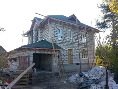 Строительство коттеджа по проекту «Классика» с гаражом_3