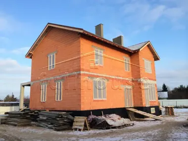 Строительство коттеджа по проекту 98АС Голицын_4