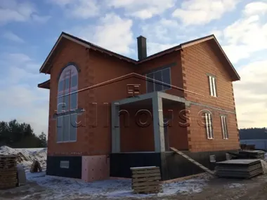 Строительство коттеджа по проекту 98АС Голицын_2