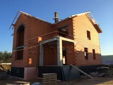 Строительство коттеджа по проекту 98АС Голицын_6