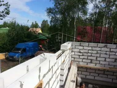 Строительство коттеджа по проекту 55-38_7