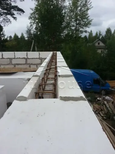 Строительство коттеджа по проекту 55-38_5