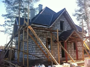 Строительство коттеджа по проекту 55-38_1