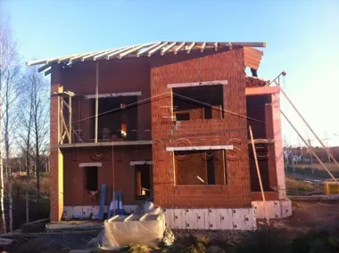 Строительство коттеджа по проекту 74-38_13