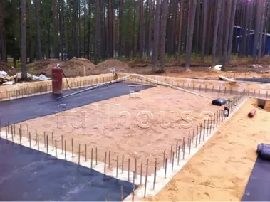 Строительство коттеджа по проекту 73-65_14