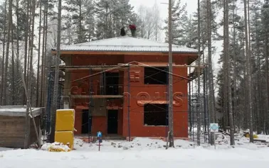 Строительство коттеджа по проекту 73-65_4