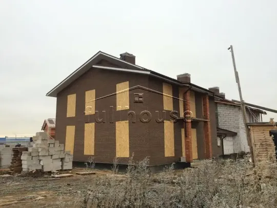 Строительство сблокированного дома 470 кв. м. Строительство сблокированного дома 470 кв. м.