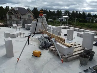 Строительство коттеджа по проекту 128А_6