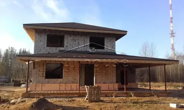 Строительство коттеджа по проекту А-233_3