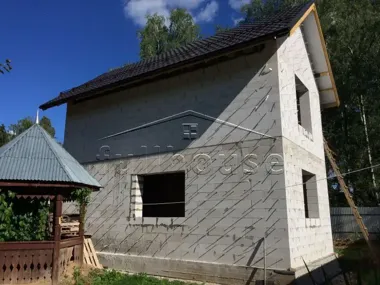 Строительство коттеджа по проекту 92В Фантазия_4