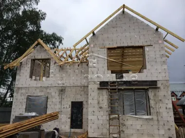 Строительство коттеджа по проекту 92В Фантазия_7