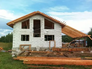 Строительство коттеджа по индивидуальному проекту 185 кв. м._12