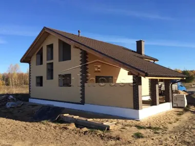 Строительство коттеджа по индивидуальному проекту 185 кв. м._2