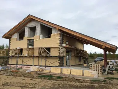 Строительство коттеджа по индивидуальному проекту 185 кв. м._6