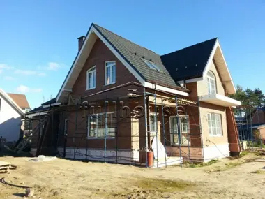 Строительство коттеджа из керамического камня RAUF_9