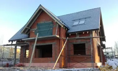 Строительство коттеджа из керамического камня RAUF_11