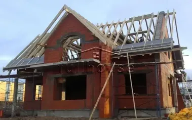 Строительство коттеджа из керамического камня RAUF_13