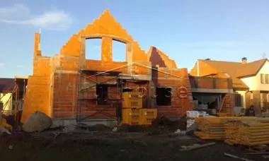 Строительство коттеджа из керамического камня RAUF_15