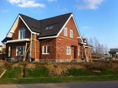 Строительство коттеджа из керамического камня RAUF_1