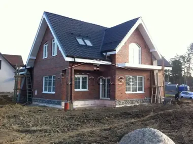 Строительство коттеджа из керамического камня RAUF_2