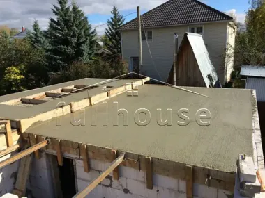 Строительство гостевого дома из газобетона_7