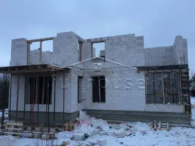 Строительство дома из газобетона по проекту 38-41_14