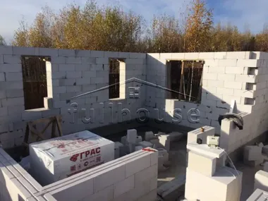 Строительство дома из газобетона по проекту 38-41_16