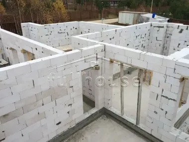 Строительство дома из газобетона по проекту 38-41_18