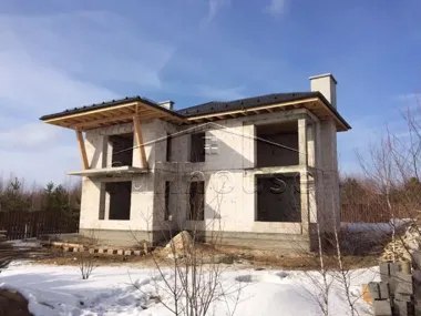 Строительство дома из газобетона по проекту 38-41_1