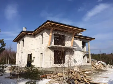 Строительство дома из газобетона по проекту 38-41_2