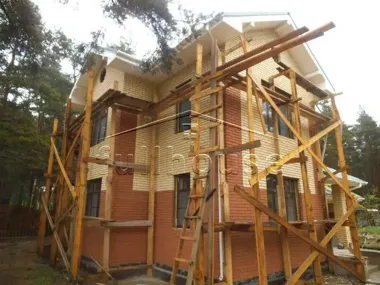 Строительство коттеджа по проекту 55-94_3