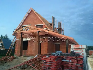 Строительство коттеджа по проекту 171А_5