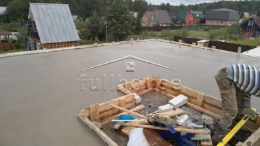 Строительство коттеджа по проекту 171А_9