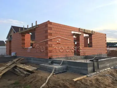 Строительство коттеджа по проекту 171А_11