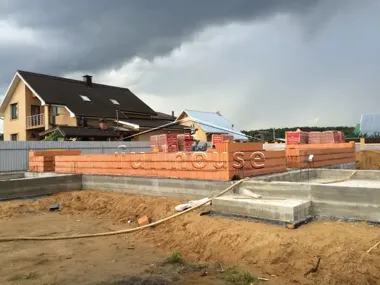 Строительство коттеджа по проекту 171А_18