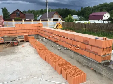 Строительство коттеджа по проекту 171А_17